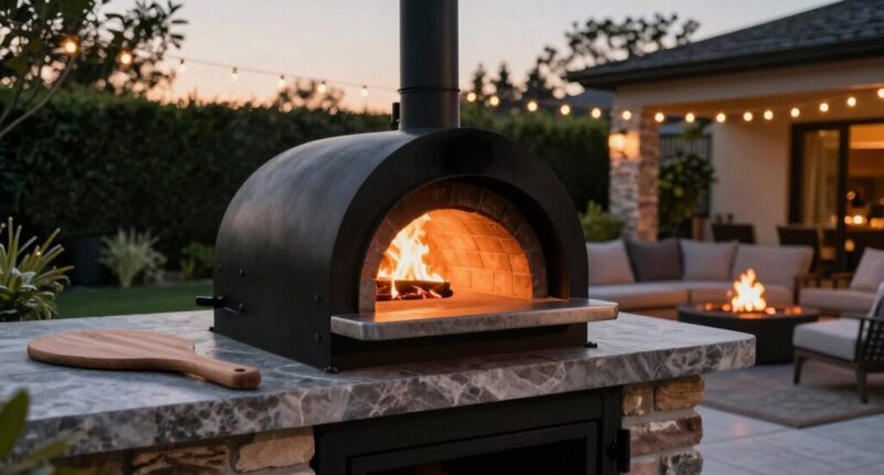 outdoor pizza oven prestige