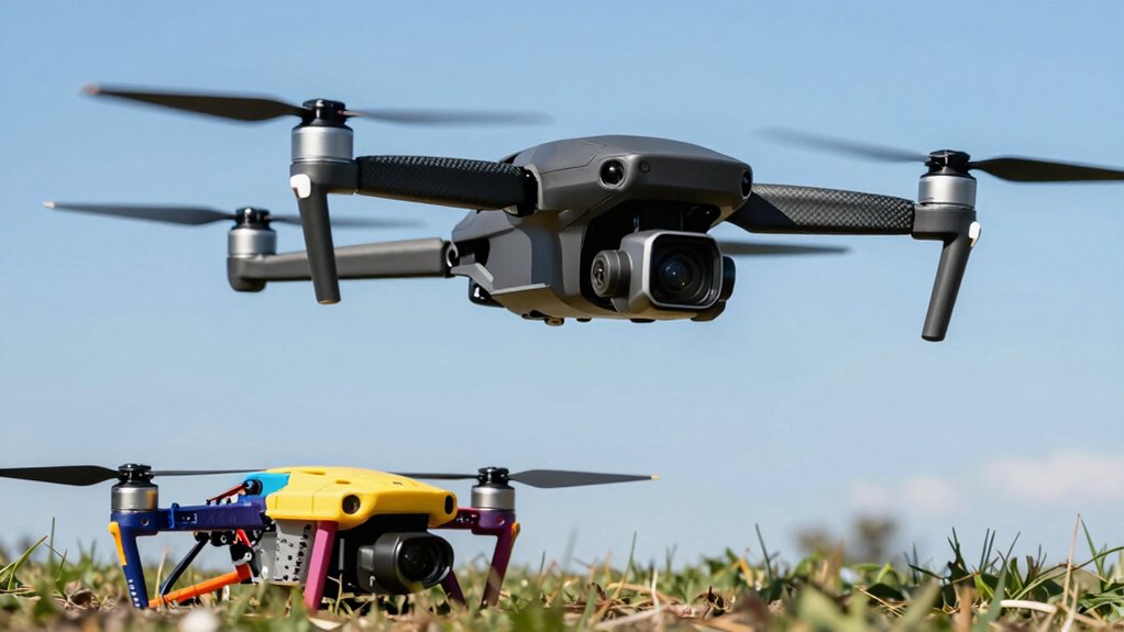 professional drone performance features