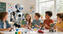 robots make stem play