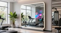 smart fitness mirrors role