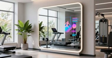 smart fitness mirrors role
