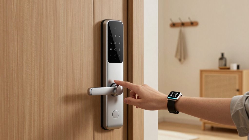 smart home lock security