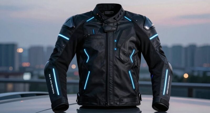 smart jackets enhance rider safety