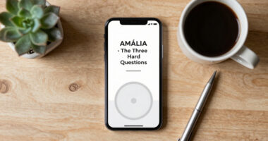 AMÁLIA · The Three Hard Questions.