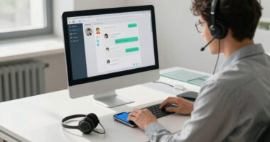 Customer service + BPO. The operational-scale displacement.