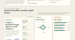 Employee handbook change digest for small employers