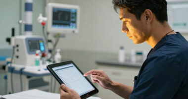 Recovery-percentile tracker for orthopedic surgery patients