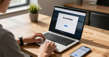 AmenGate: The Moment Before the Scroll