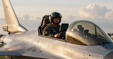 DARPA, U.S. Air Force Fly AI-controlled F-16