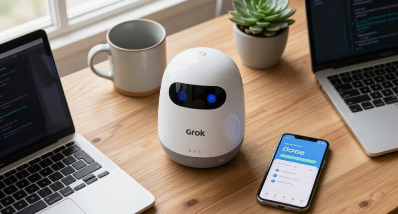 Designing Grok Bot For A World Of Persistent Agents
