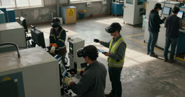 Factory VR Trainers: Bridging Skills Gaps In Industrial Workforce