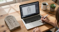Inside AI-Driven SVG Carving: 'The Runestone Field' Animation Explored