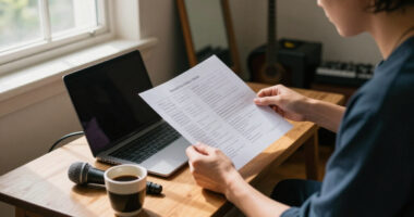 Solo Performers: How To Keep Your Show Day Organized With One Page