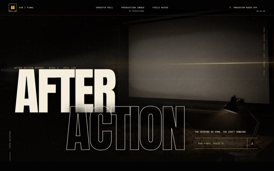 After Action — Wing V Debrief Theater