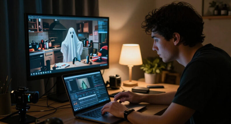Hollow House: One Night To Make An AI Horror-Comedy That Works