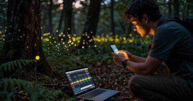 How To Make An AI Film About Synchronous Fireflies