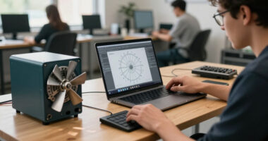 Understanding The SVG Rotor At The Heart Of “TURBINE — WERK 9”