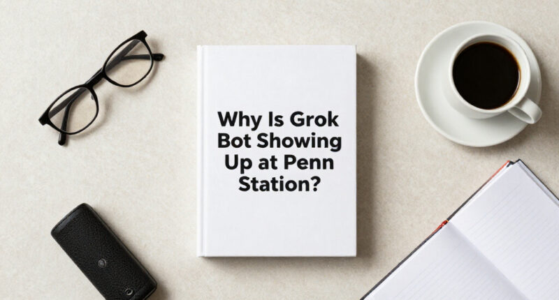Why Is Grok Bot Showing Up At Penn Station?